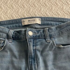 Hollister Denim Blue Mid-Rise Jeans